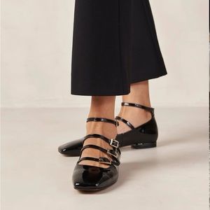 Alohas - Luke Onix Black Patent Leather Ballet Flats